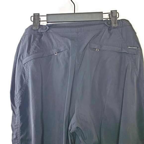 Royal Robbins Black Hiking Nylon Spandex Pants Size 14 Regular Length - Picture 7 of 9
